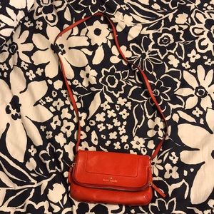Red Kate Spade shoulder bag
